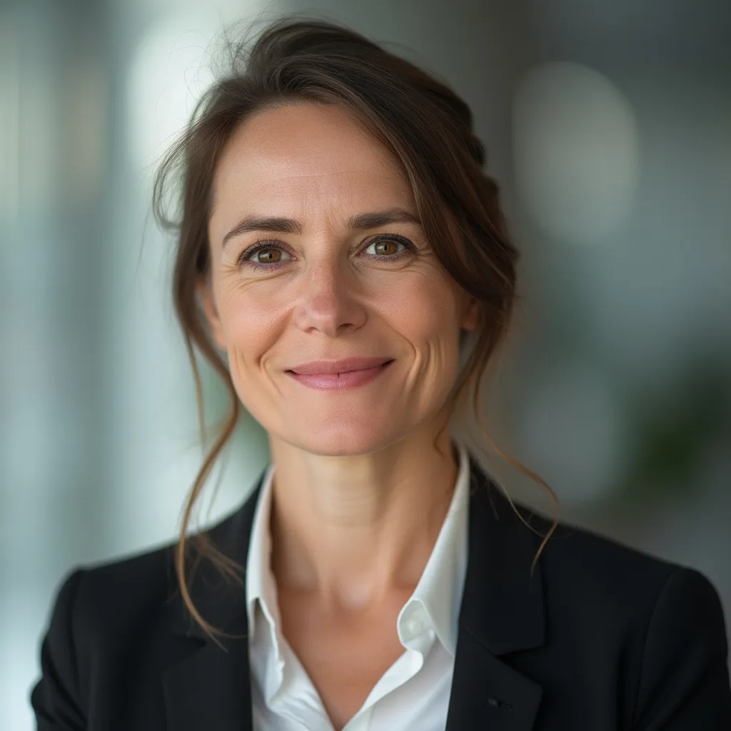 Retrato de María García, Analista de Mercado Principal