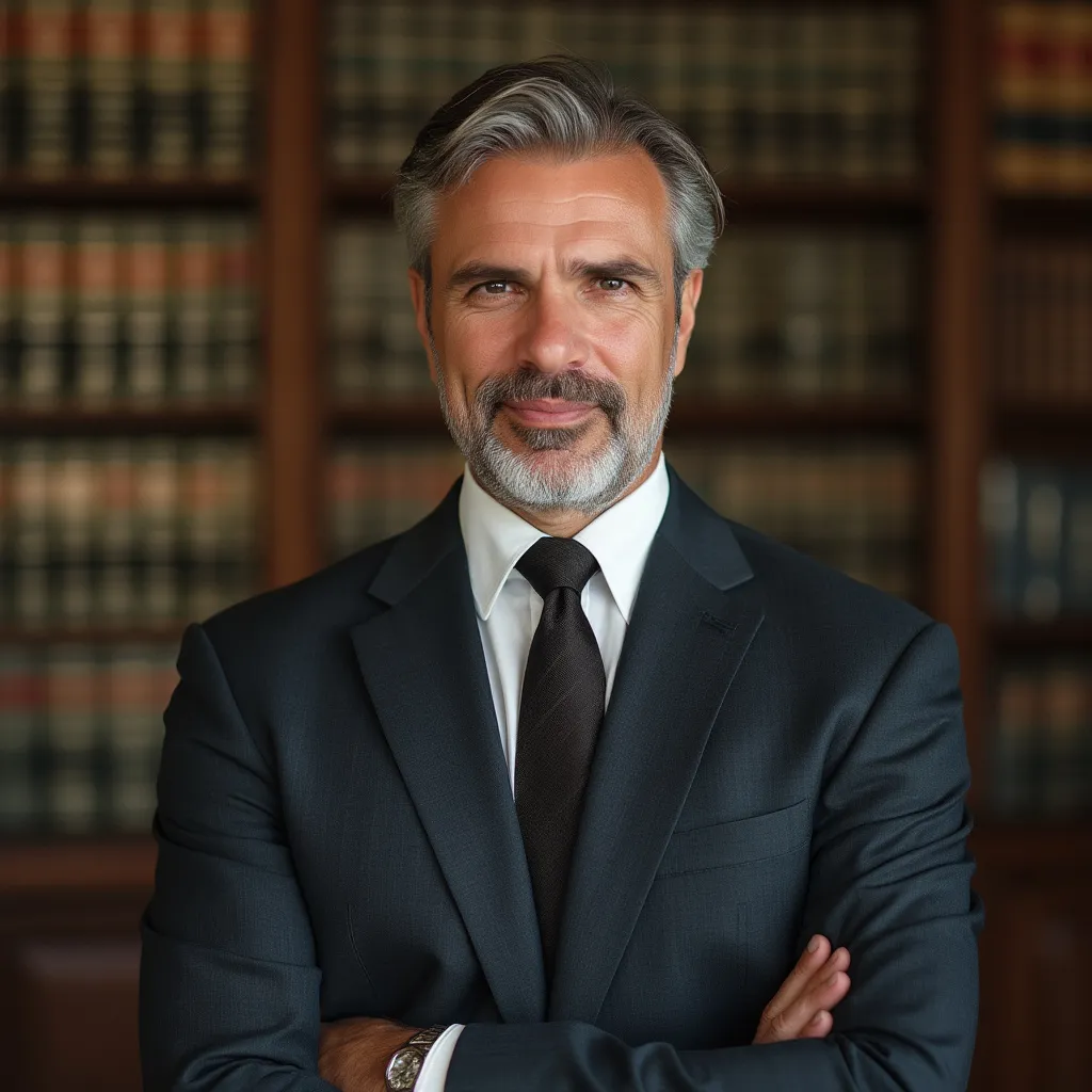 Retrato de Carlos López, Asesor Legal